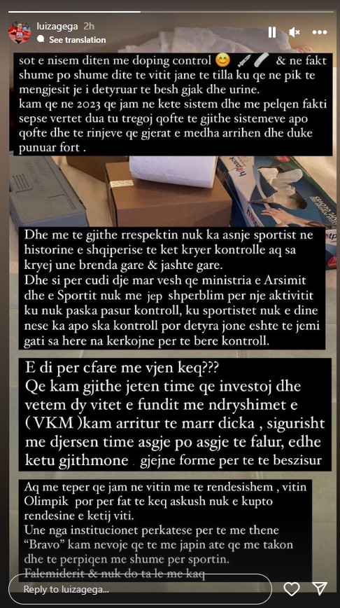 "Asnjë shpërblim"! Luiza Gega reagon ashpër: E kam